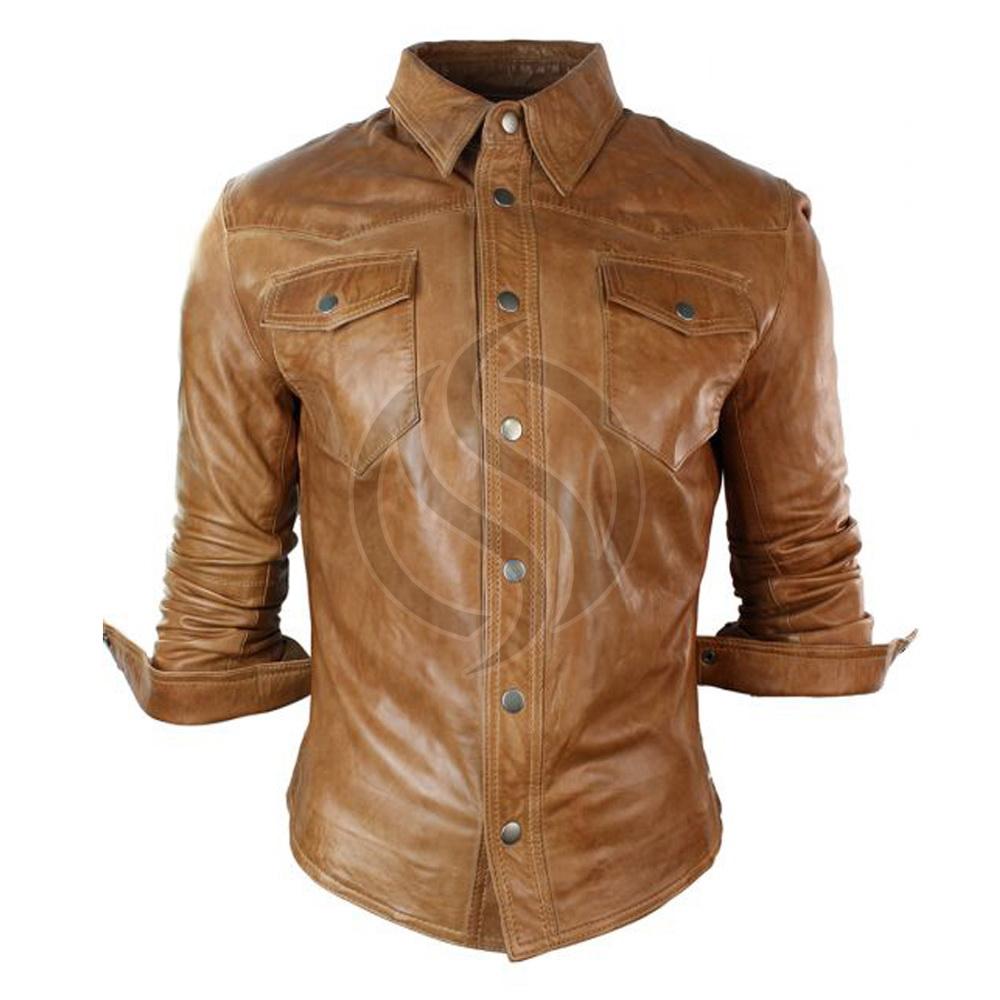 Leather Shirts ( Men )