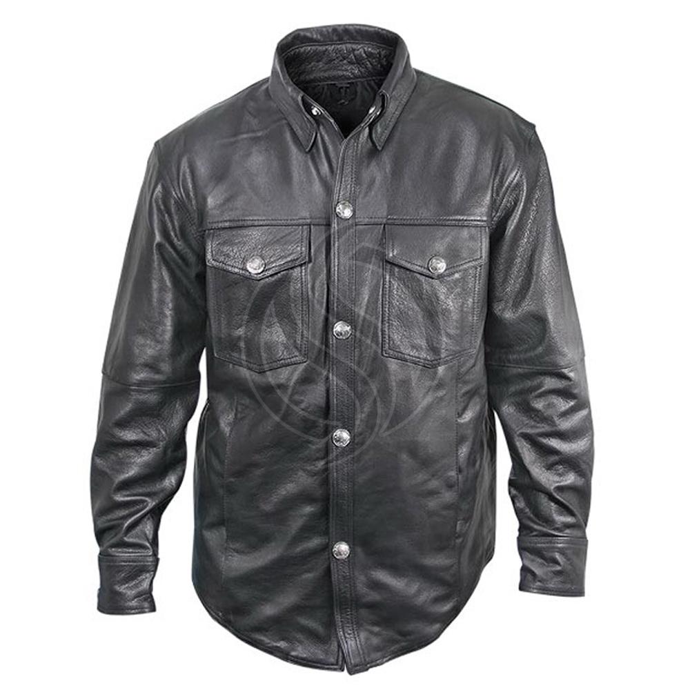 Leather Shirts ( Men )